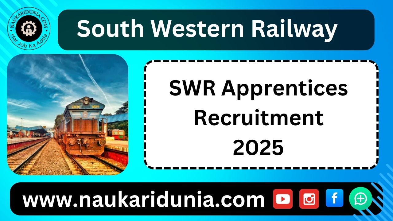 Railway SWR Apprentices Online Form 2025